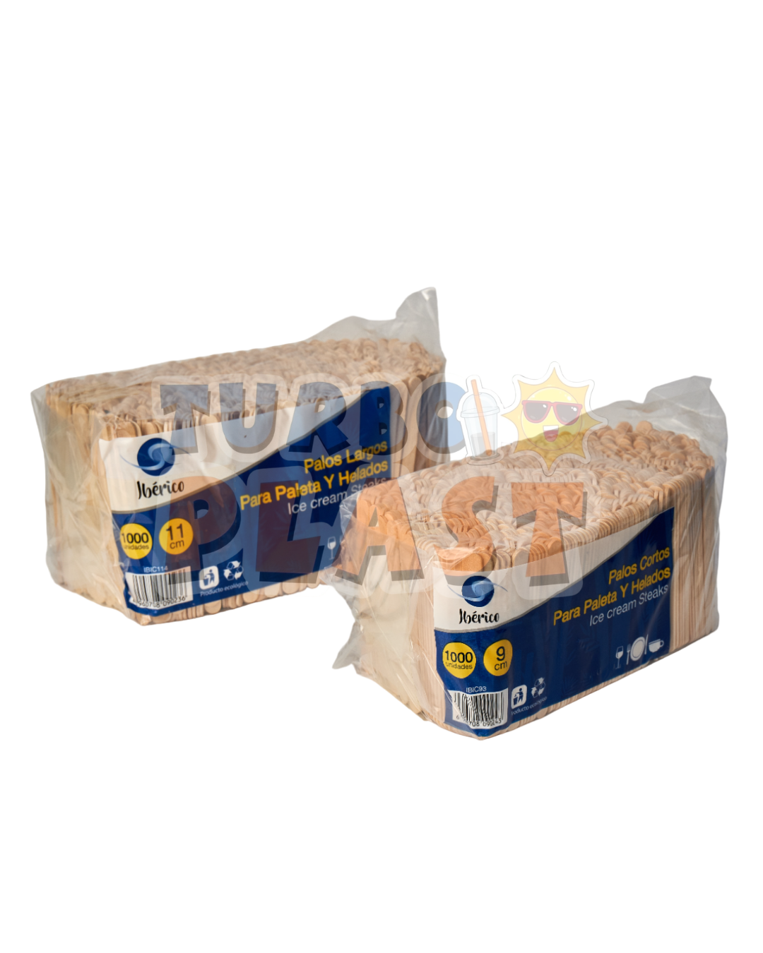 Palo paleta largo o corto grueso x1000 Iberico